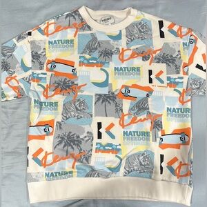 Kenzo kid’s urban graphic sweatshirt, in size 14A (Large)